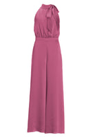 Jumpsuit mit Schluppe aus Satin