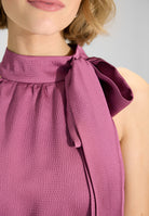 Jumpsuit mit Schluppe aus Satin