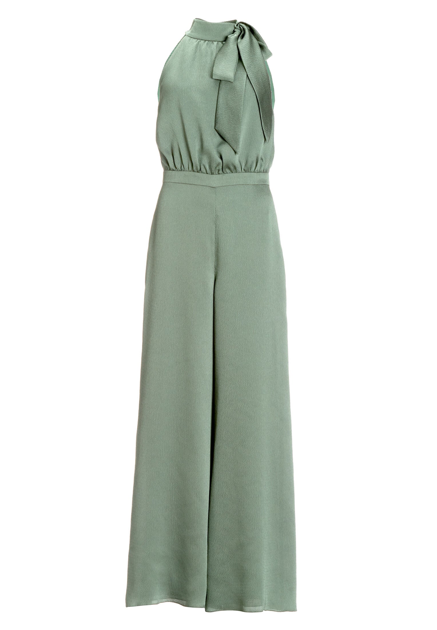 Jumpsuit mit Schluppe aus Satin