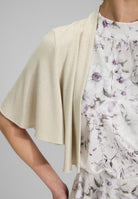 Jersey Bolero mit weiten Ärmeln