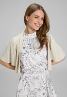 Jersey Bolero mit weiten Ärmeln