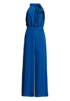 Jumpsuit mit Schluppe aus Satin