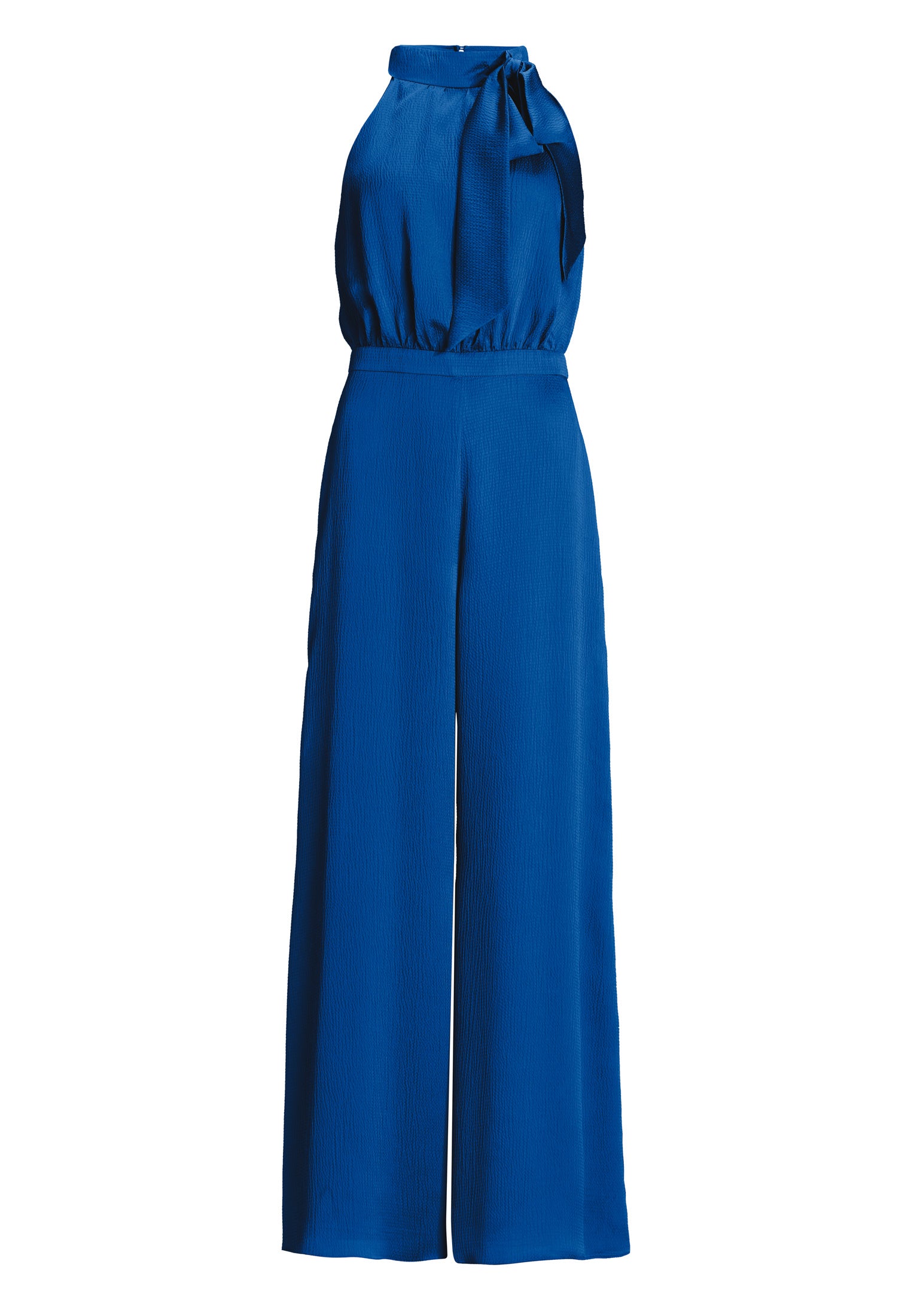 Jumpsuit mit Schluppe aus Satin