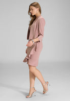 Taillierte Jacke aus Jersey Crêpe