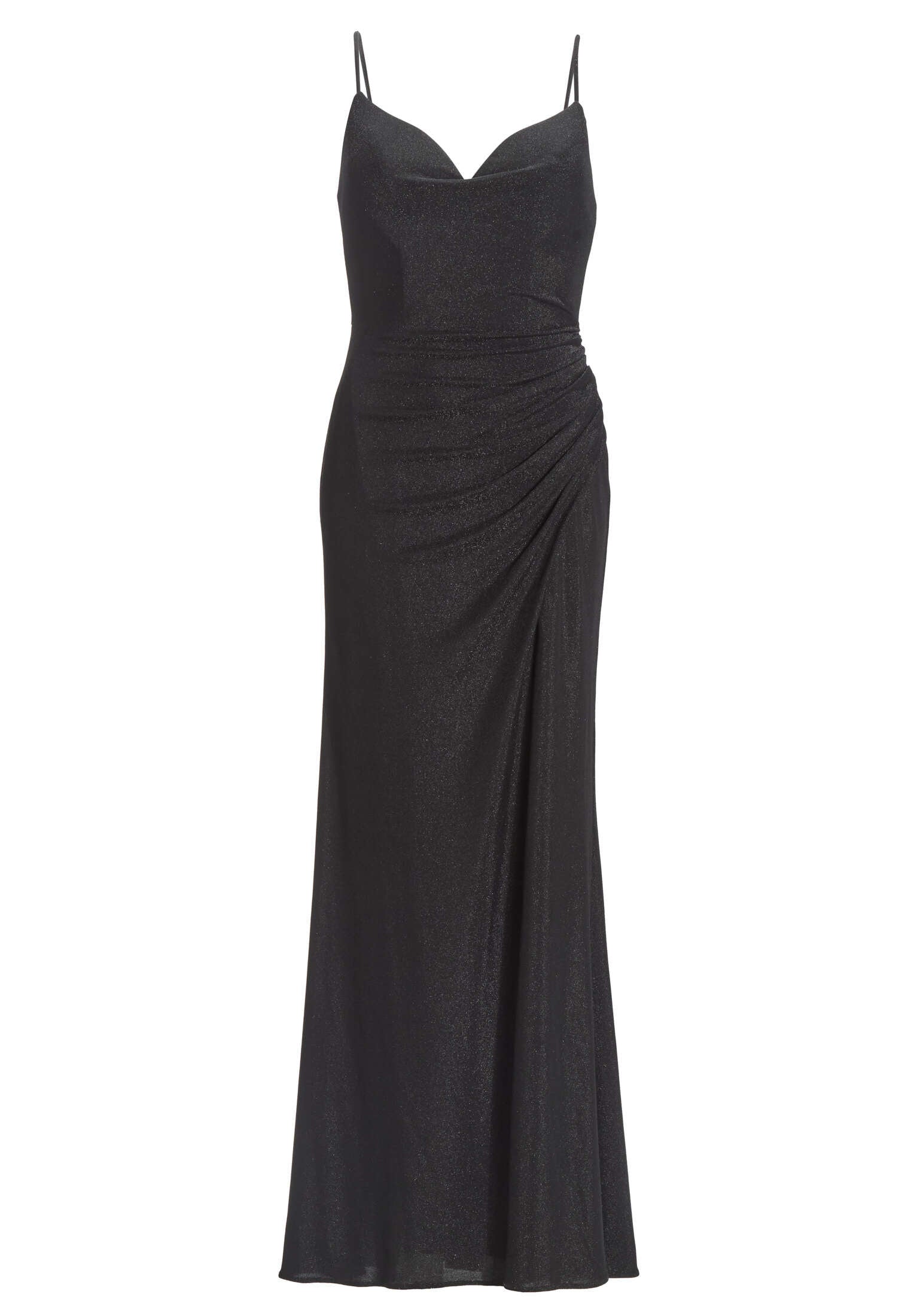 Figurbetontes Jerseykleid mit Beinschlitz