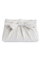 Abendtasche mit Schleifenapplikation ivory One Size