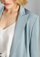 Doppelreihiger Blazer aus Satin