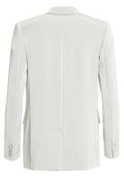 Doppelreihiger Blazer aus Satin