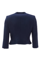 Taillierte Jacke aus Jersey Crêpe