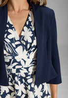 Taillierte Jacke aus Jersey Crêpe