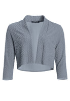 Bolero Jacke aus Jersey Cloque