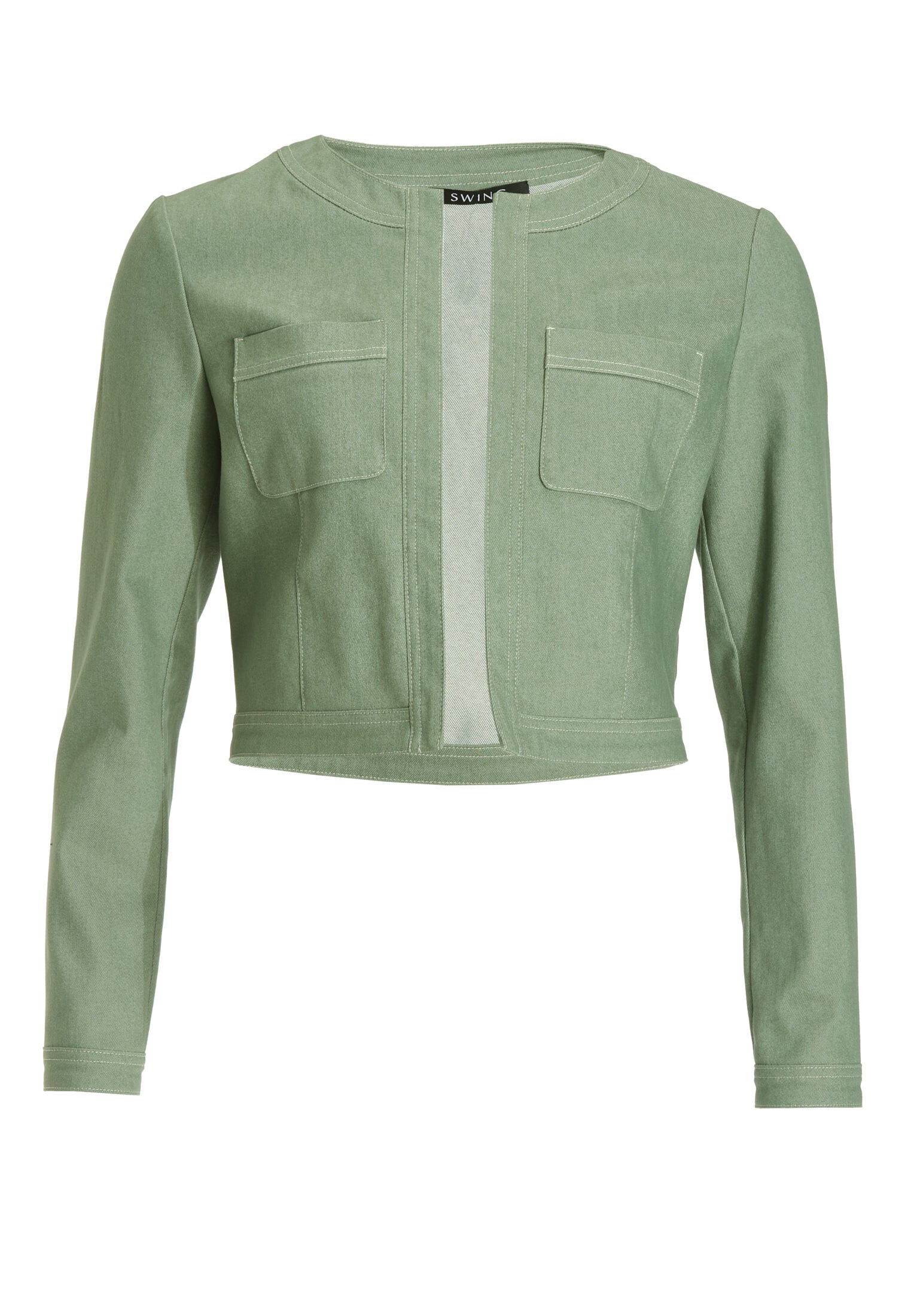 Jacke aus Stretch Denim