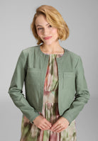 Jacke aus Stretch Denim