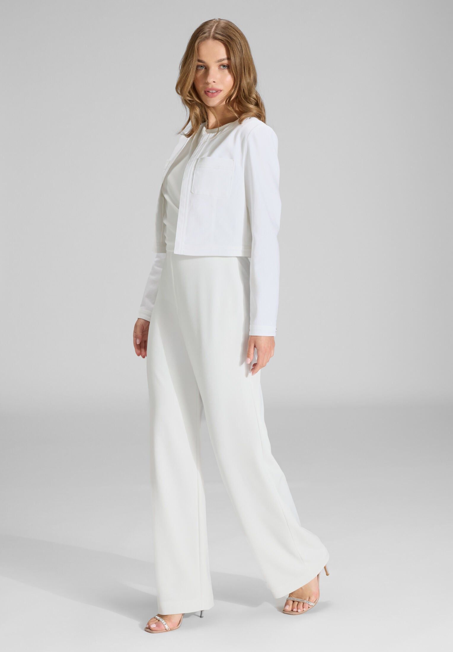 Jacke aus Stretch Denim