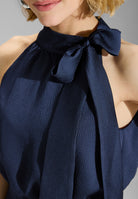 Jumpsuit mit Schluppe aus Satin