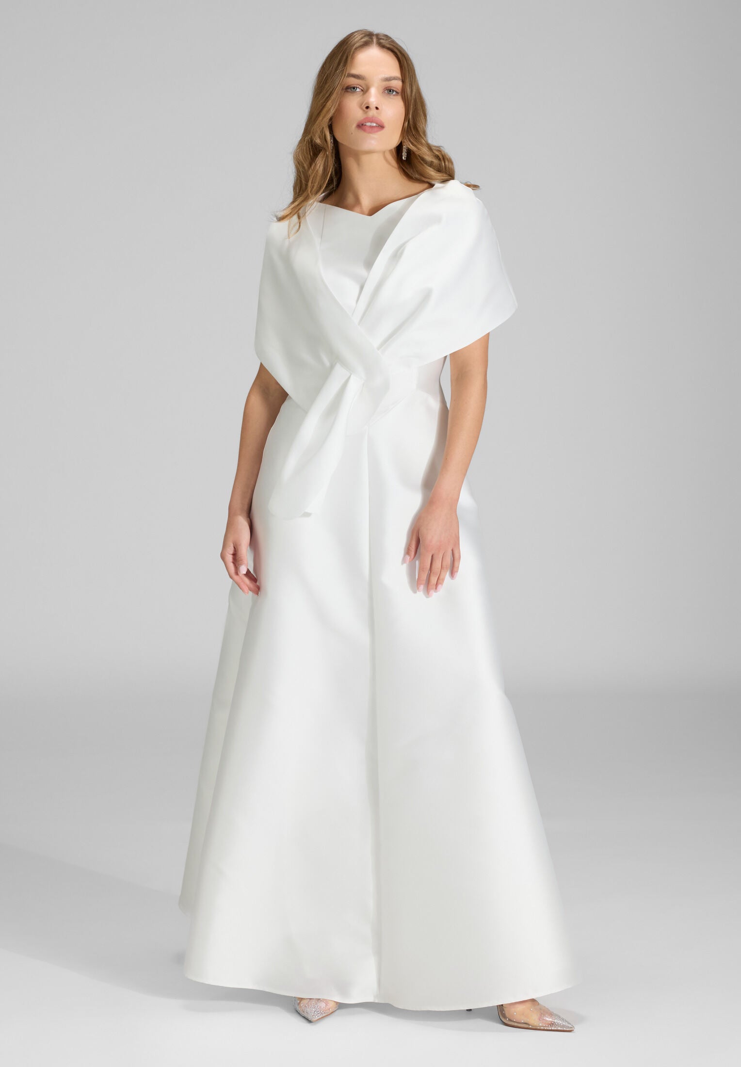 Steckstola aus Twill ivory